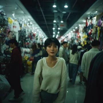 今天又一次來光谷步行街,吸收上次的教訓,今天提前一站下車的,從地下通道過馬路