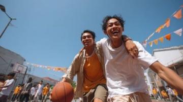 很久很久沒有去過北國商城了，周日趕上361度觸地即燃的3V3籃球比賽